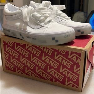 All white vans